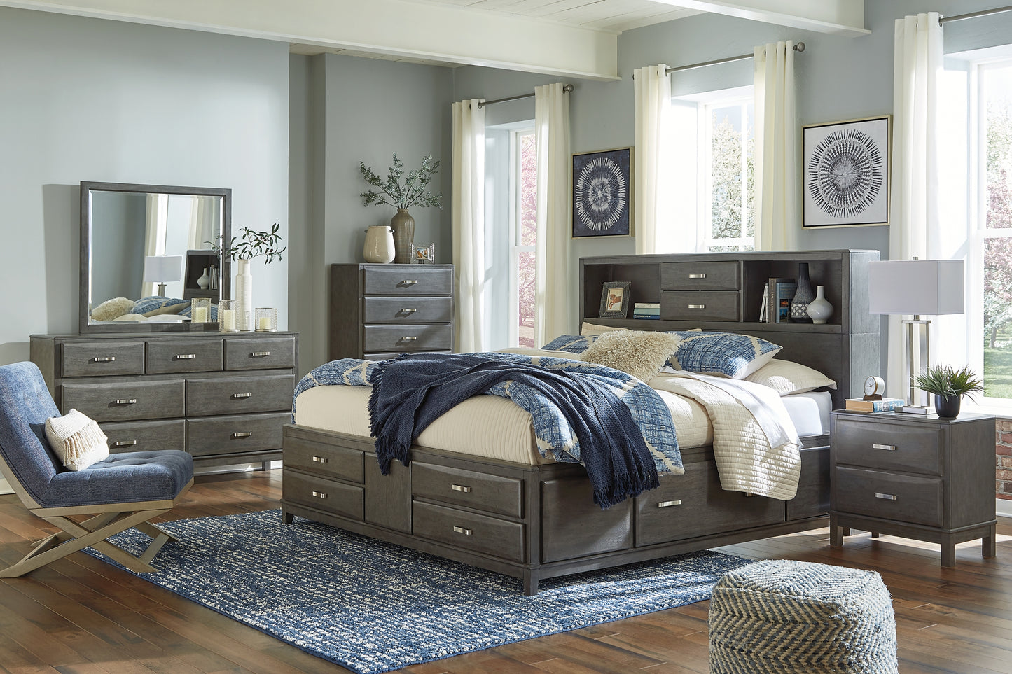 Ashley Express - Caitbrook  Storage Bed With 8 Drawers