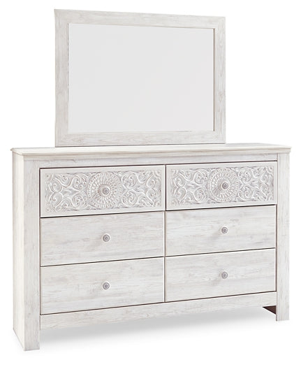 Paxberry Dresser and Mirror