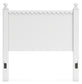 Mollviney Full Panel Headboard with Mirrored Dresser