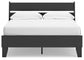 Ashley Express - Socalle Full Panel Platform Bed with Dresser, Chest and Nightstand