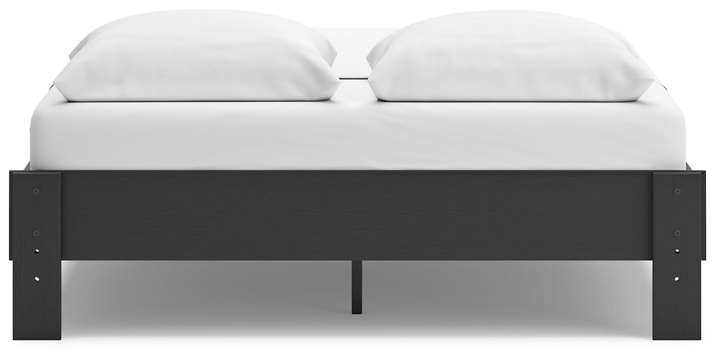 Ashley Express - Socalle Queen Platform Bed with Dresser