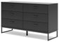 Ashley Express - Socalle Full Panel Platform Bed with Dresser and 2 Nightstands