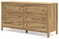 Ashley Express - Bermacy Full Platform Panel Bed with Dresser and Nightstand