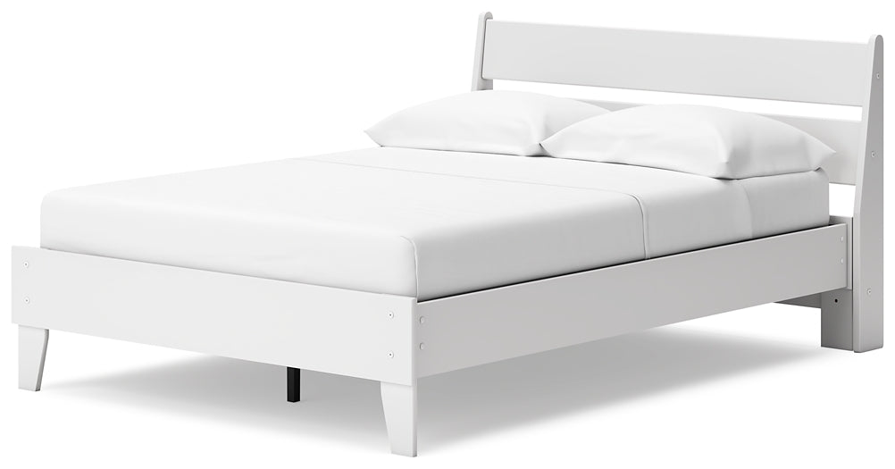 Ashley Express - Socalle Full Panel Platform Bed with Dresser and 2 Nightstands