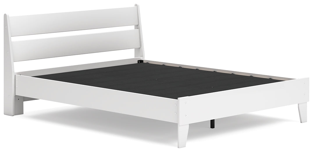 Ashley Express - Socalle Queen Panel Platform Bed with Dresser