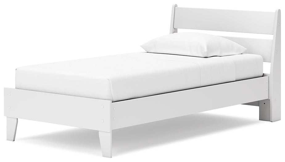 Ashley Express - Socalle Twin Panel Platform Bed with Dresser and 2 Nightstands