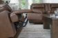 VonRyan PWR REC Loveseat/CON/ADJ HDRST