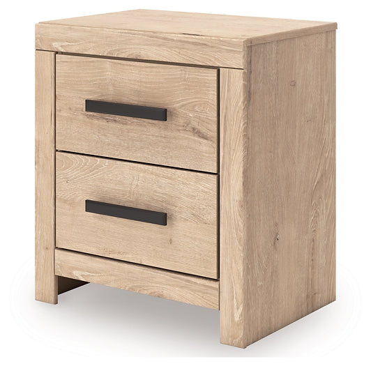 Ashley Express - Sanginlane Two Drawer Night Stand