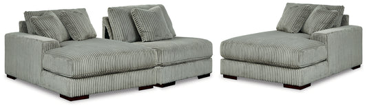 Lindyn 3-Piece Sectional with Double Chaise