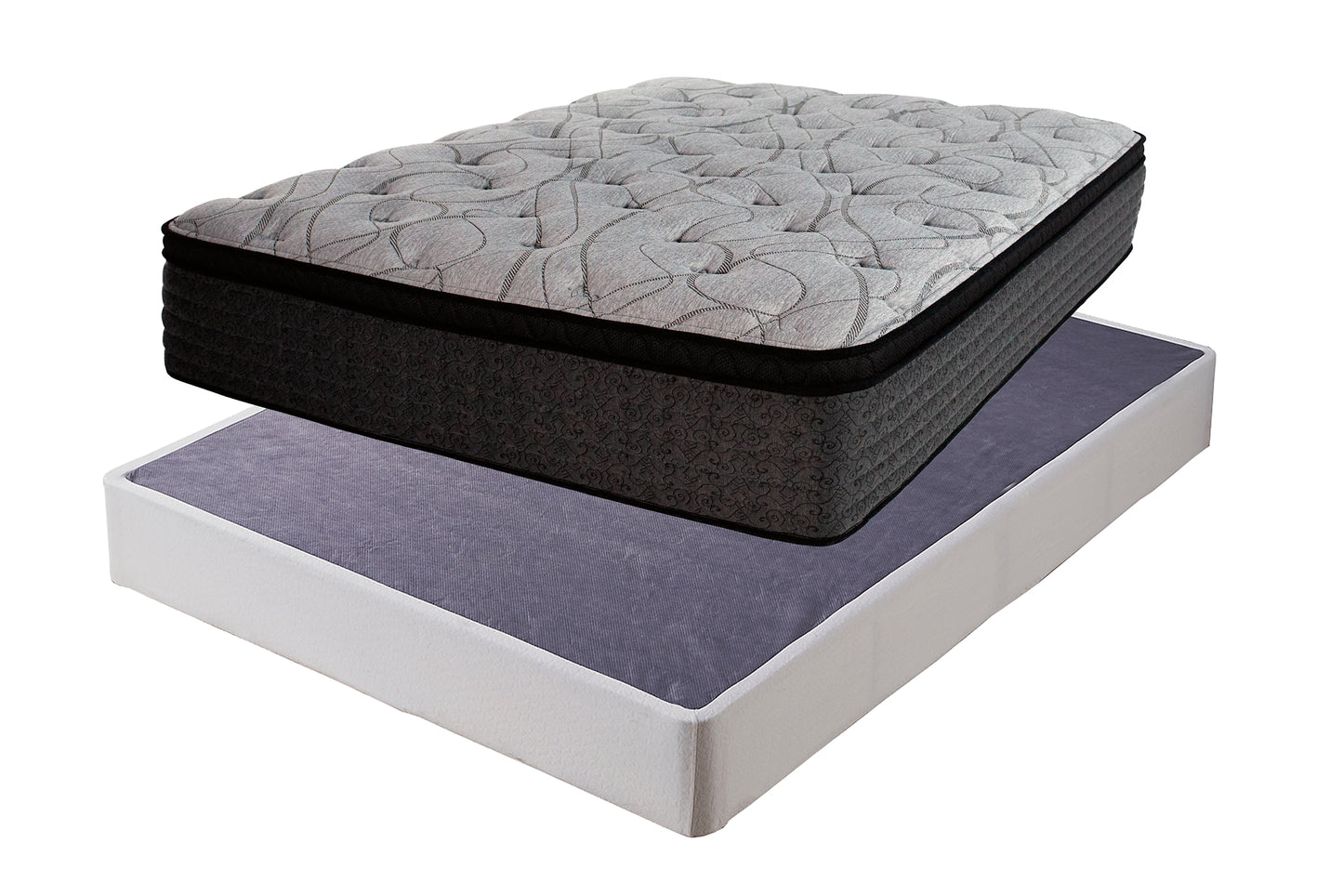 Ashley Express - Hybrid 1600 Mattress with Foundation