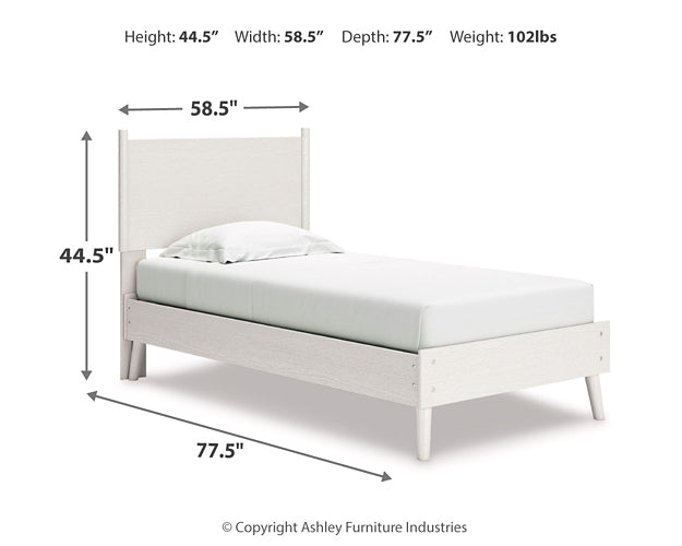 Ashley Express - Aprilyn Twin Panel Bed with Dresser