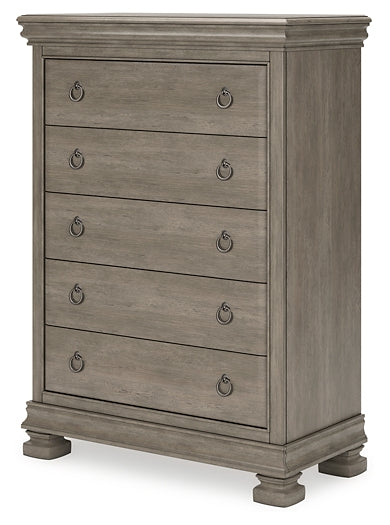 Lexorne Five Drawer Chest