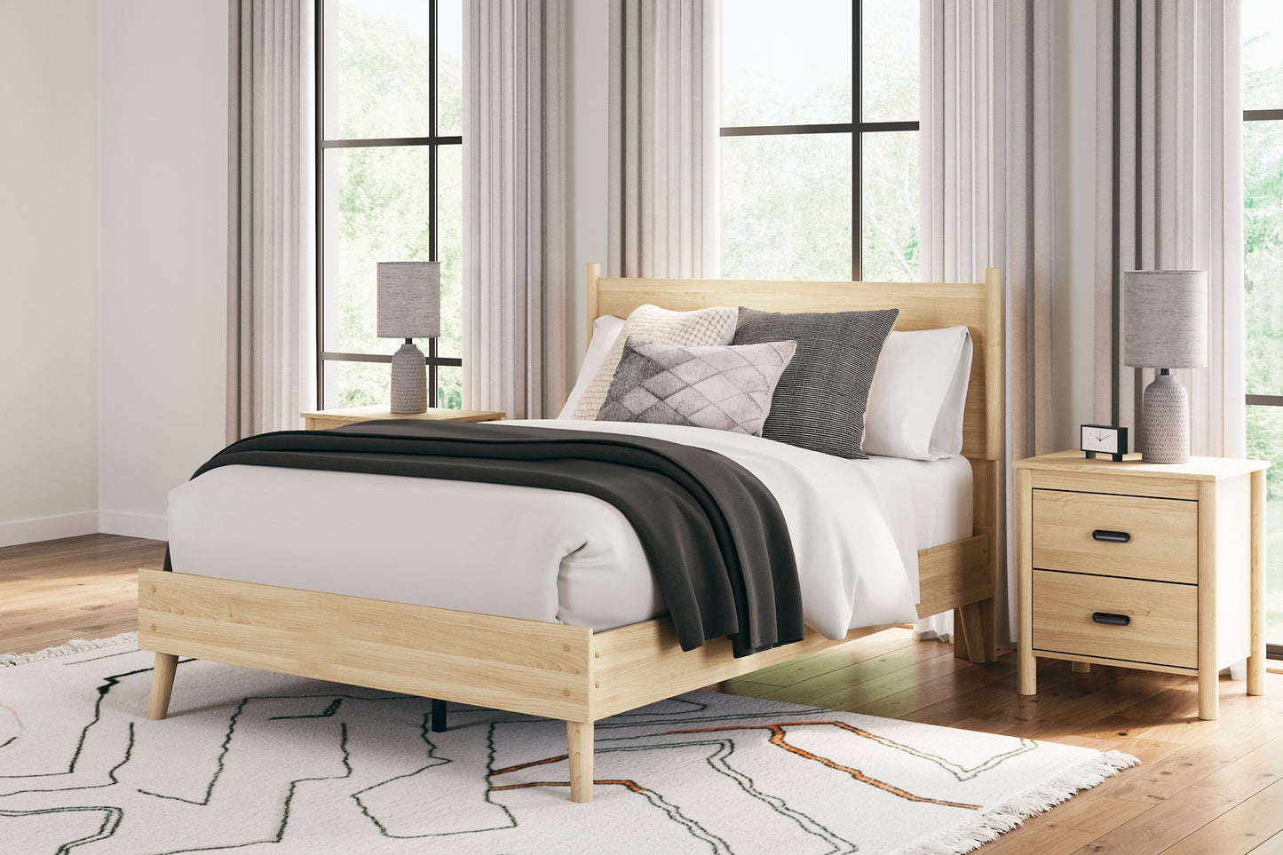 Ashley Express - Cabinella  Platform Panel Bed